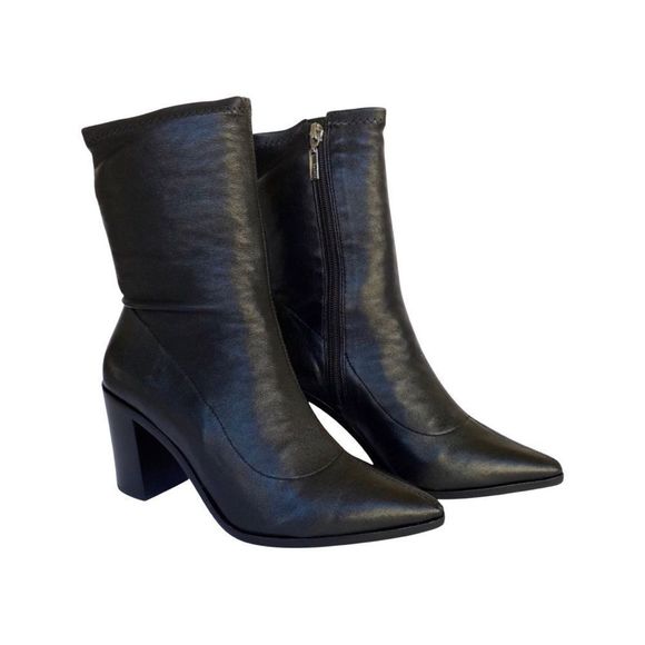 SCHUTZ Shoes - SCHUTZ AMELLIE LEATHER SOCK BOOTS IN BLACK
10B new in box